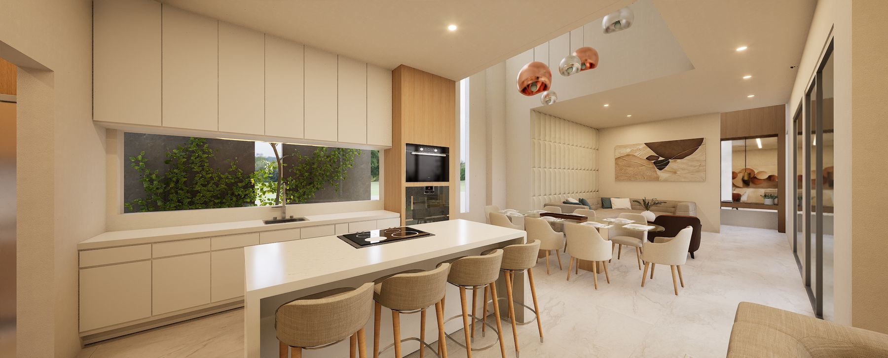 Planta baja desde family room